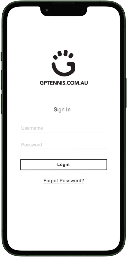 GP Tennis App Design - First Class Software