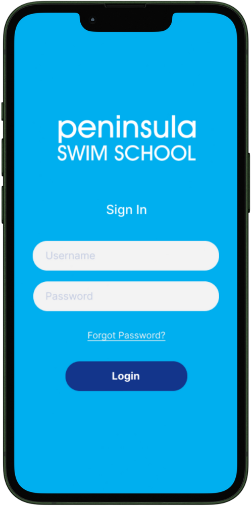 Peninsula Swim School App Design - First Class Software